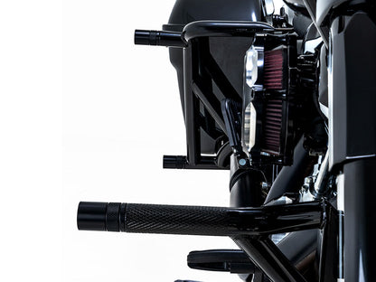 Front Brawler Crash Bar Kit - Black. Fits Touring 2014-2023