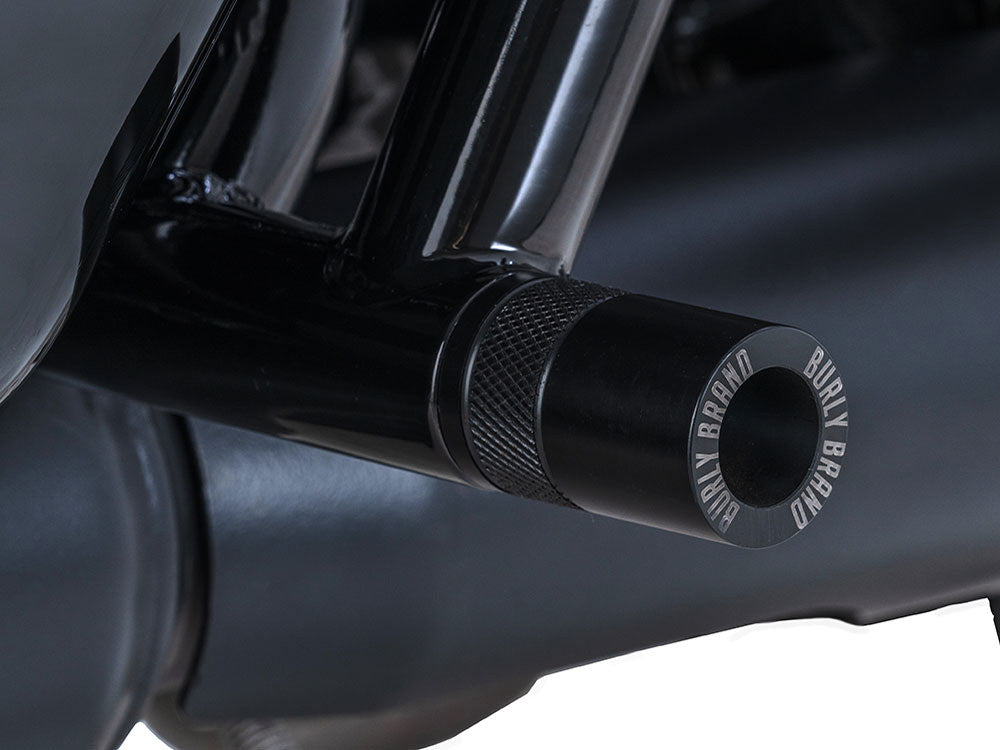 Rear Brawler Crash Bar Kit - Black. Fits Touring 2014up