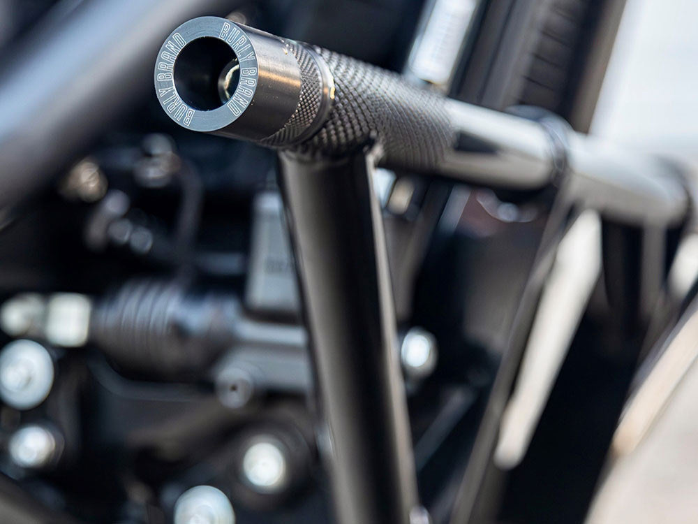 Front Brawler Crash Bar Kit - Black. Fits Softail 2018up