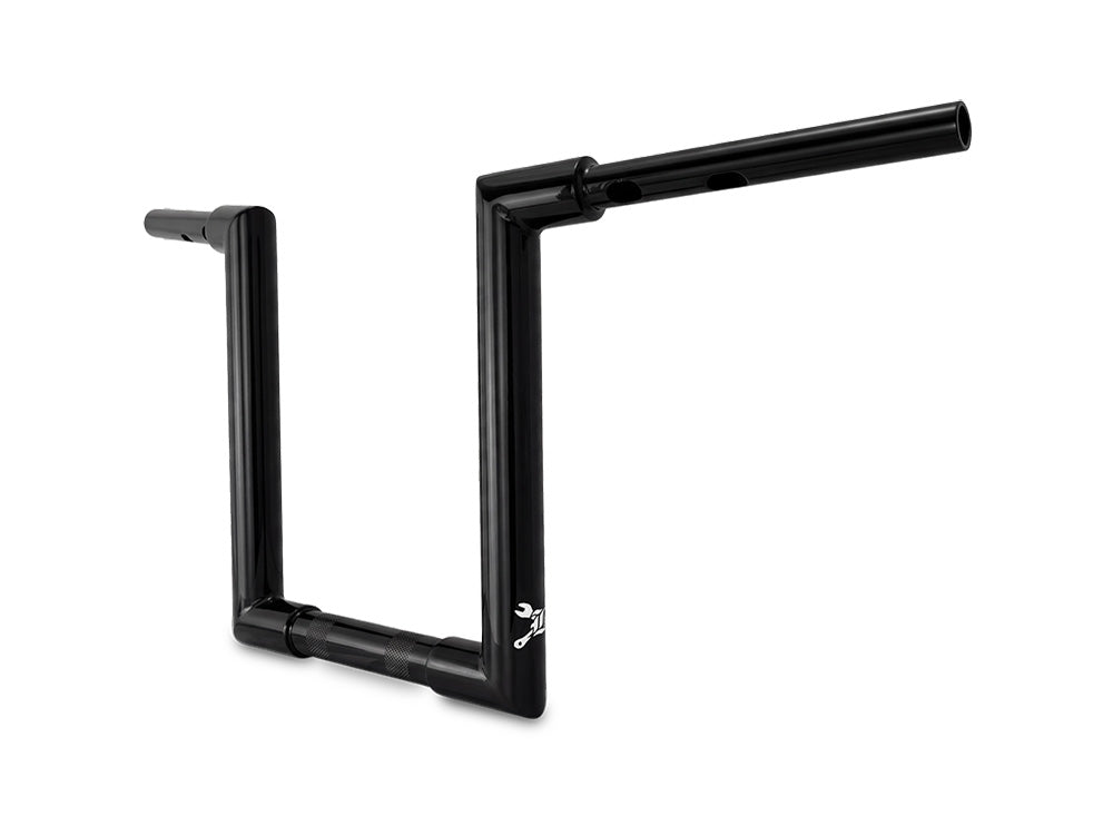 12in. x 1-1/2in. Jason Handlebar - Gloss Black. Fits CVO Road Glide 2023up & Road Glide 2024up