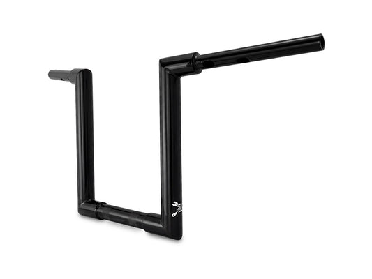 12in. x 1-1/2in. Jason Handlebar - Gloss Black. Fits CVO Road Glide 2023up & Road Glide 2024up