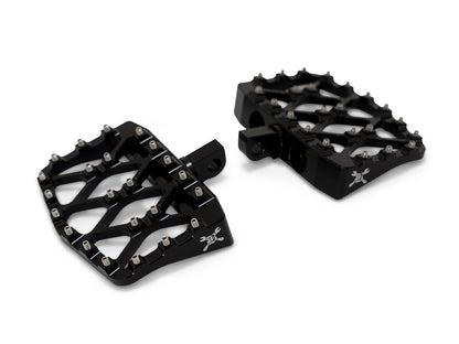 MX Evolution Mini Floorboards with HD Male Mount - Black