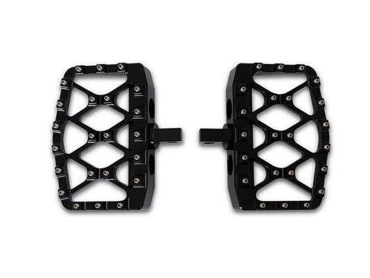 MX Evolution Mini Floorboards with HD Male Mount - Black