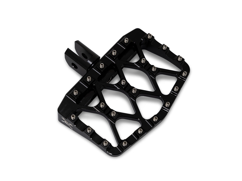 MX Evolution Mini Floorboards - Black. Fits Softail 2018up Front Rider