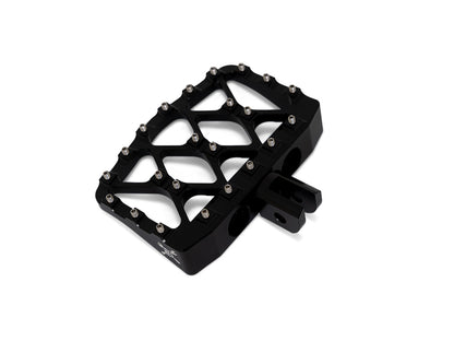 MX Evolution Mini Floorboards - Black. Fits Softail 2018up Front Rider
