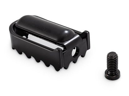 MX Style Shift Peg - Black. Fits H-D.