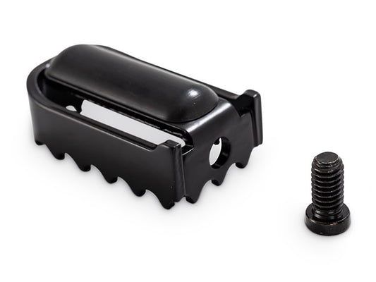 MX Style Shift Peg - Black. Fits H-D.