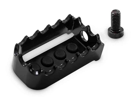 MX Style Shift Peg - Black. Fits H-D.