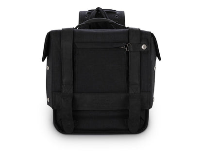 Throw-Over Saddlebags - Black Cordura.