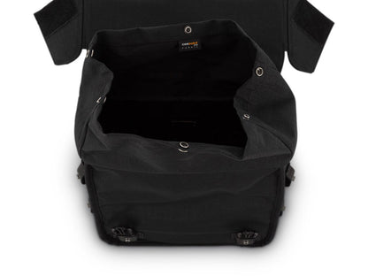 Throw-Over Saddlebags - Black Cordura.