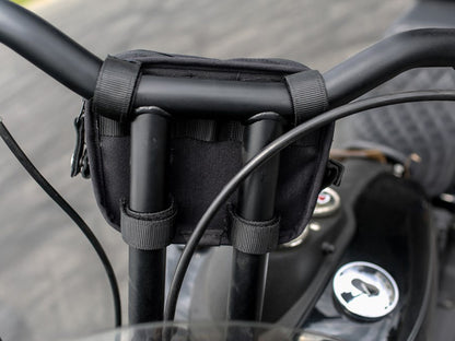 Handlebar Bag - Black Cordura.