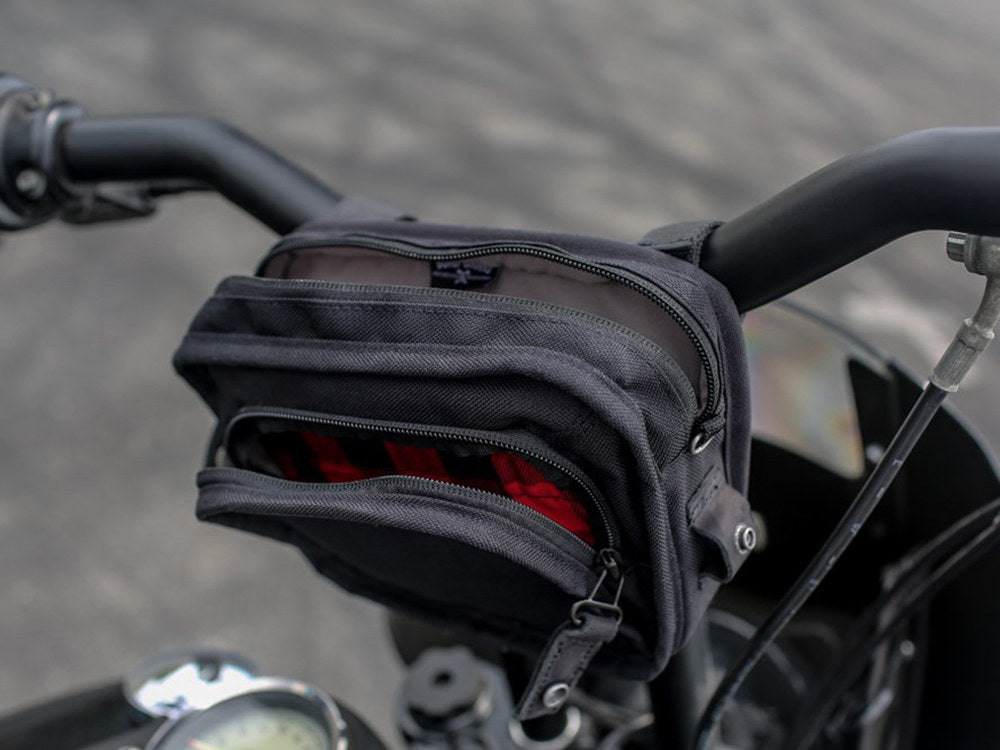 Handlebar Bag - Black Cordura.