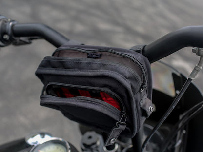Handlebar Bag - Black Cordura.
