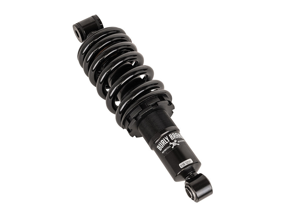 12.2in. Standard Spring Rate 'Slammer' Rear Shock Absorber - Black. Fits Softail 2018up.