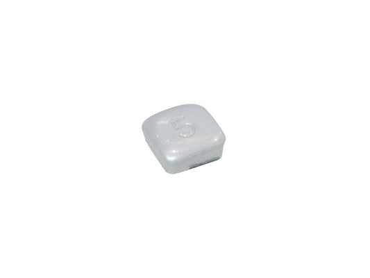 5gm Wheel Weight - Chrome.