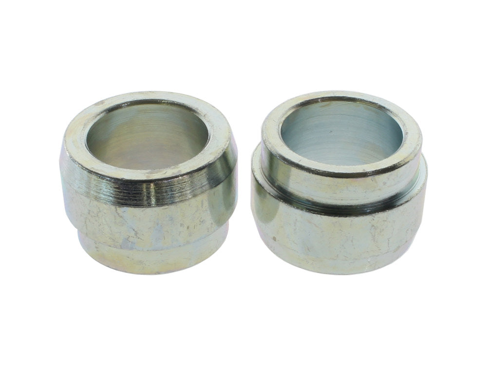 1.125in. x 0.750in. x 0.750in. Axle / Wheel Outer Bearing Spacers - Zinc. Fits Big Twin 1973-1983 & Sportster 1979-1981