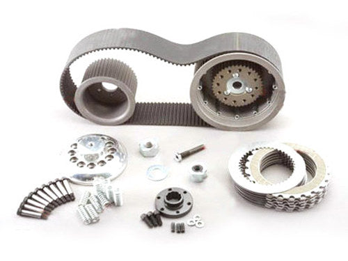 3in. Open Primary Belt Drive Kit. Fits Big Twin 1955-1984.
