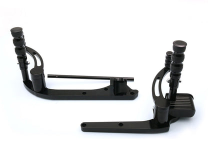 GMA Forward Controls by BDL. Black Finish. Fits Street 500 2016-2020.
