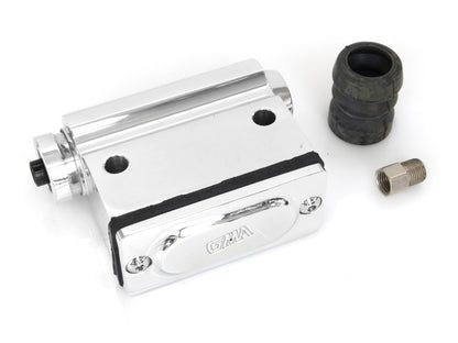 Kelsey Hayes Style Rear Brake Master Cylinder with 5/8in. Bore - Chrome. Fits FX 1980-1983, FXWG 1980-1982 & Sportster 1980-1981.