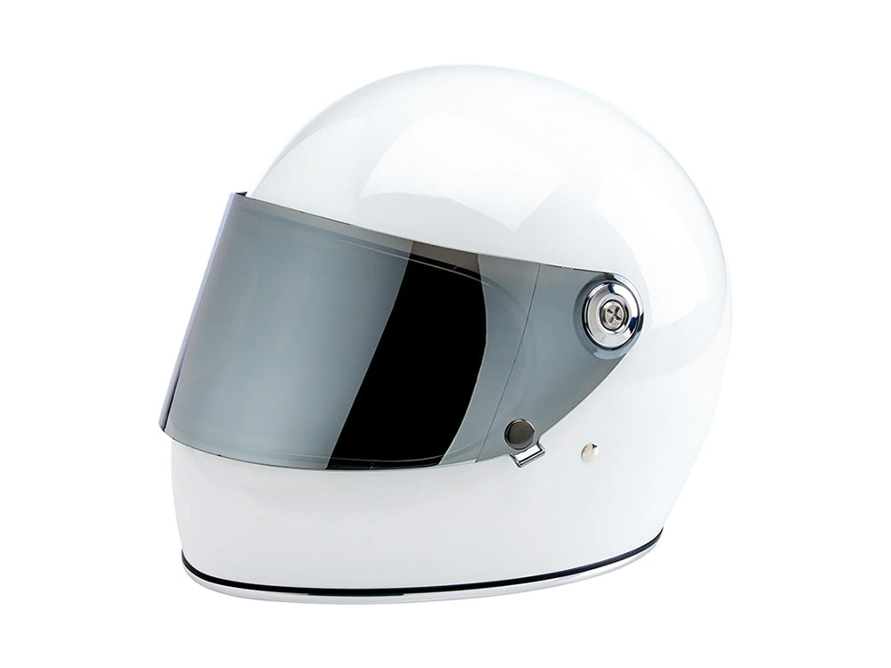 Hardware Kit - Stainless Screw with Chrome Baseplate. Fits Biltwell Gringo S and Lane Splitter Helmets
