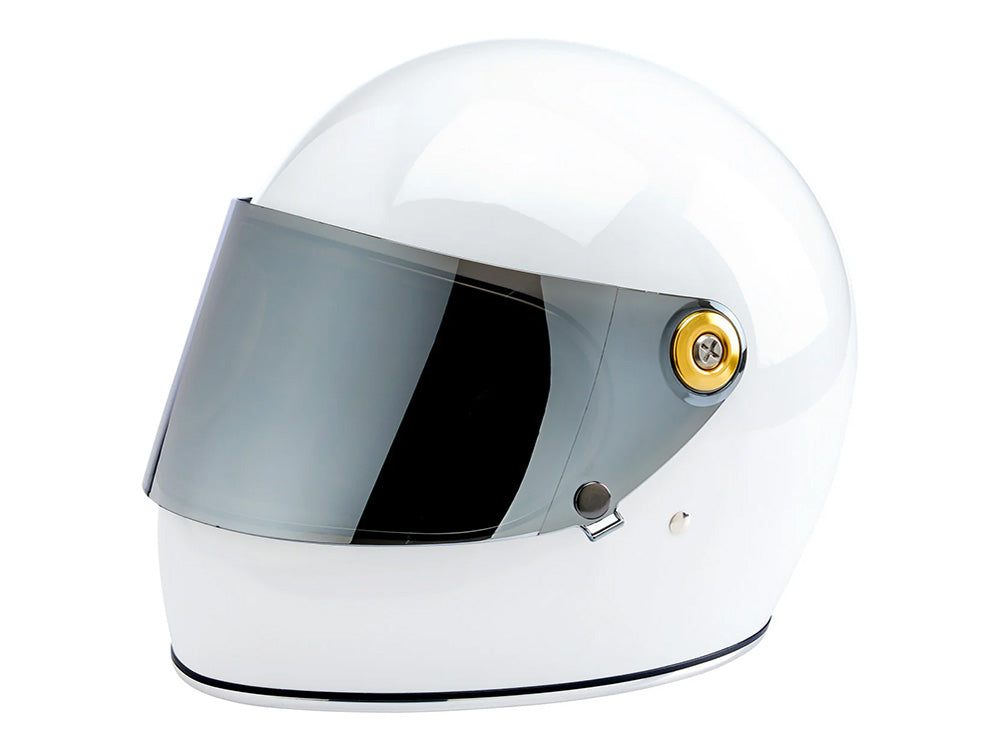 Hardware Kit - Stainless Screw with Gold Baseplate. Fits Biltwell Gringo S and Lane Splitter Helmets