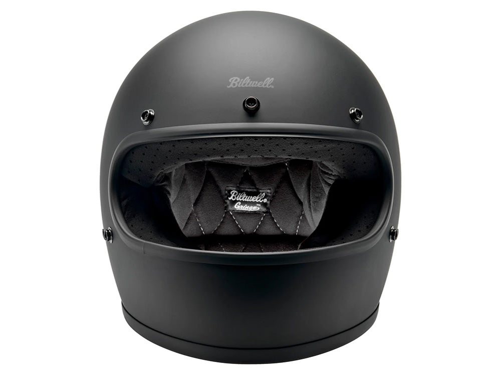 Gringo Helmet - Flat Black. Size Small with ECE R22.06 Compliance