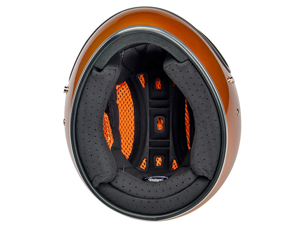 Gringo Helmet - Metallic Sunburst. Size X-Large with ECE R22.06 Compliance