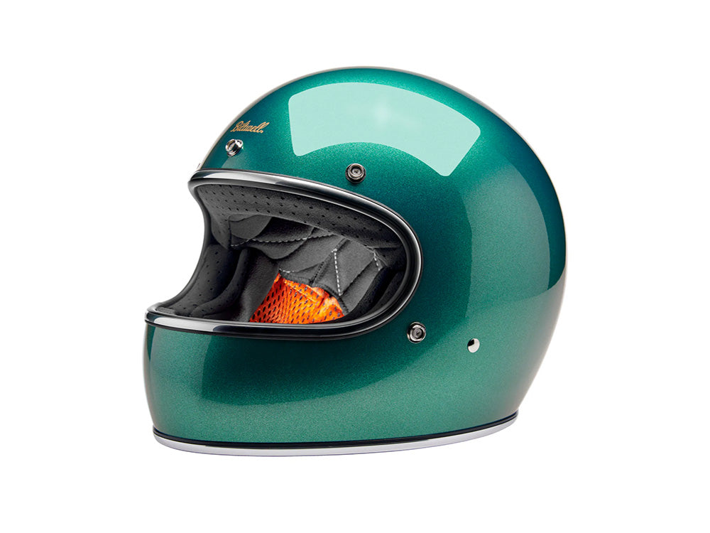 Gringo Helmet - Metallic Catalina. Size Small with ECE R22.06 Compliance