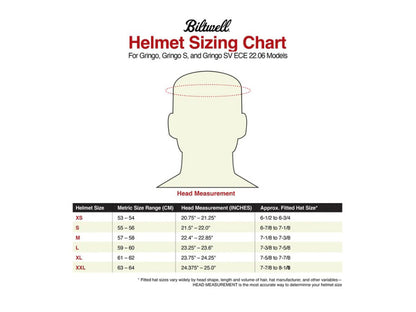 Gringo Helmet - Sunset Spectrum. Size Small with ECE R22.06 Compliance