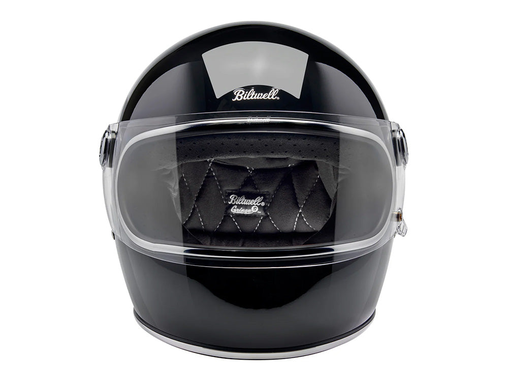 Gringo S Helmet - Gloss Black. Size Medium with ECE R22.06 Compliance