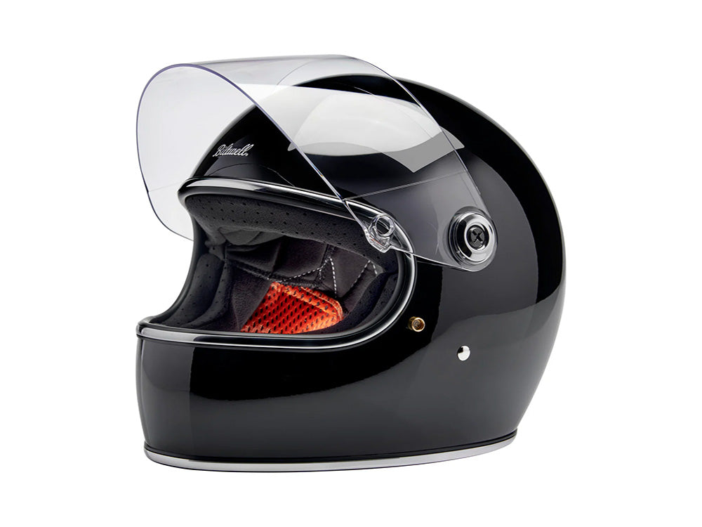 Gringo S Helmet - Gloss Black. Size Medium with ECE R22.06 Compliance