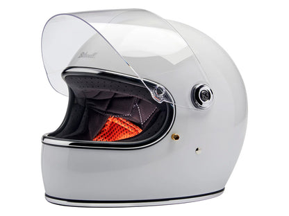 Gringo S Helmet - Gloss White. Size X-Large with ECE R22.06 Compliance