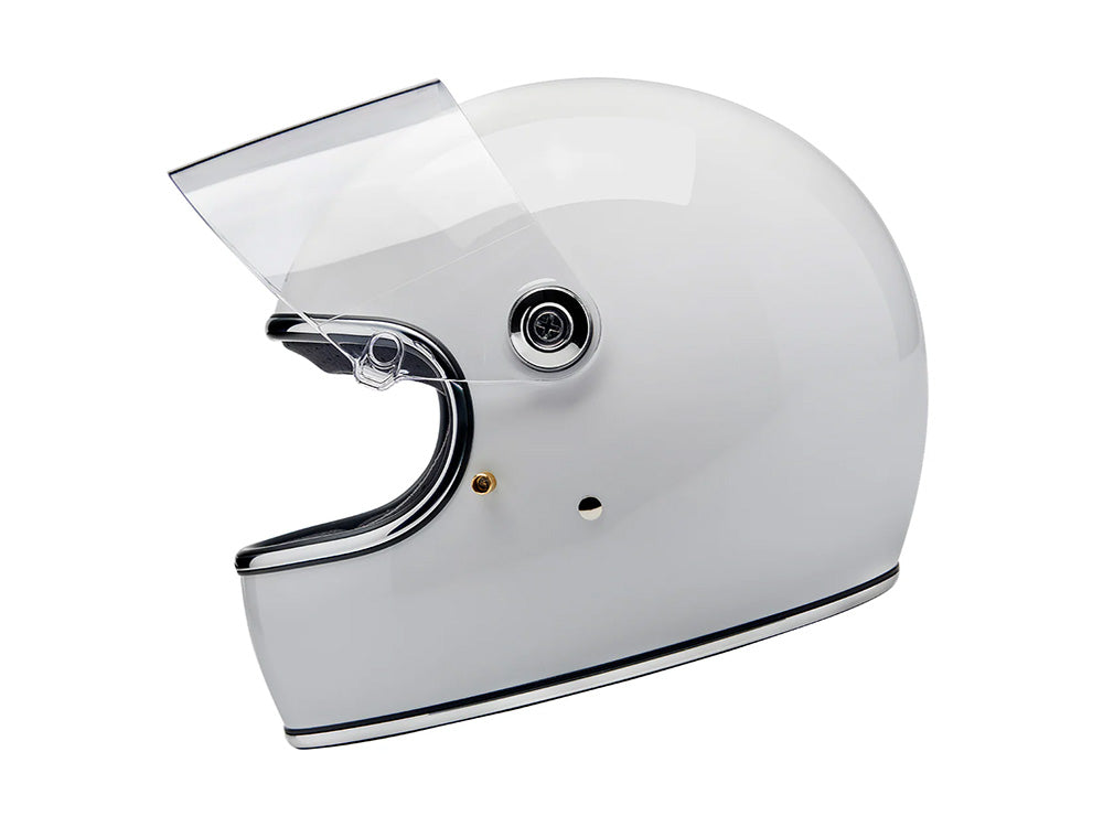 Gringo S Helmet - Gloss White. Size X-Large with ECE R22.06 Compliance