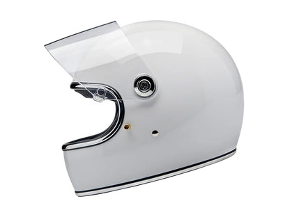 Gringo S Helmet - Gloss White. Size X-Large with ECE R22.06 Compliance