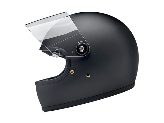 Gringo S Helmet - Flat Black. Size Large with ECE R22.06 Compliance