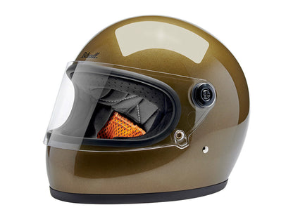 Gringo S Helmet - Metallic Ugly Gold. Size XX-Large with ECE R22.06 Compliance