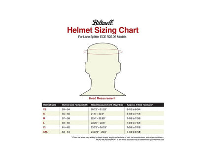Lane Splitter Helmet - Gloss Black. Size Medium with ECE R22.06 Compliance