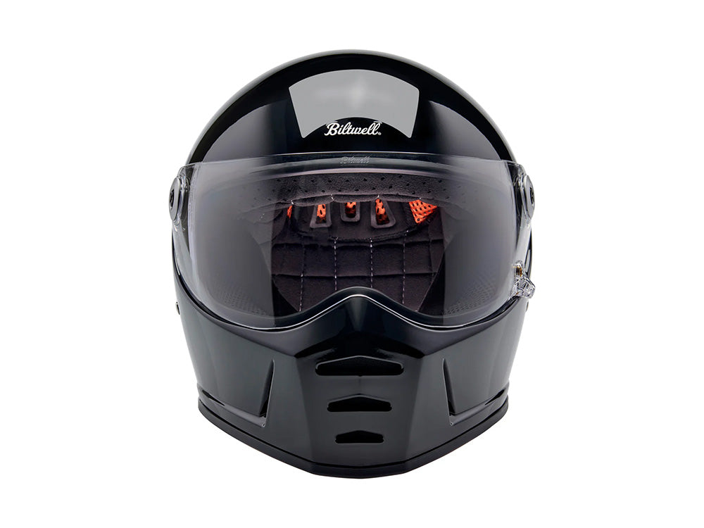 Lane Splitter Helmet - Gloss Black. Size Medium with ECE R22.06 Compliance