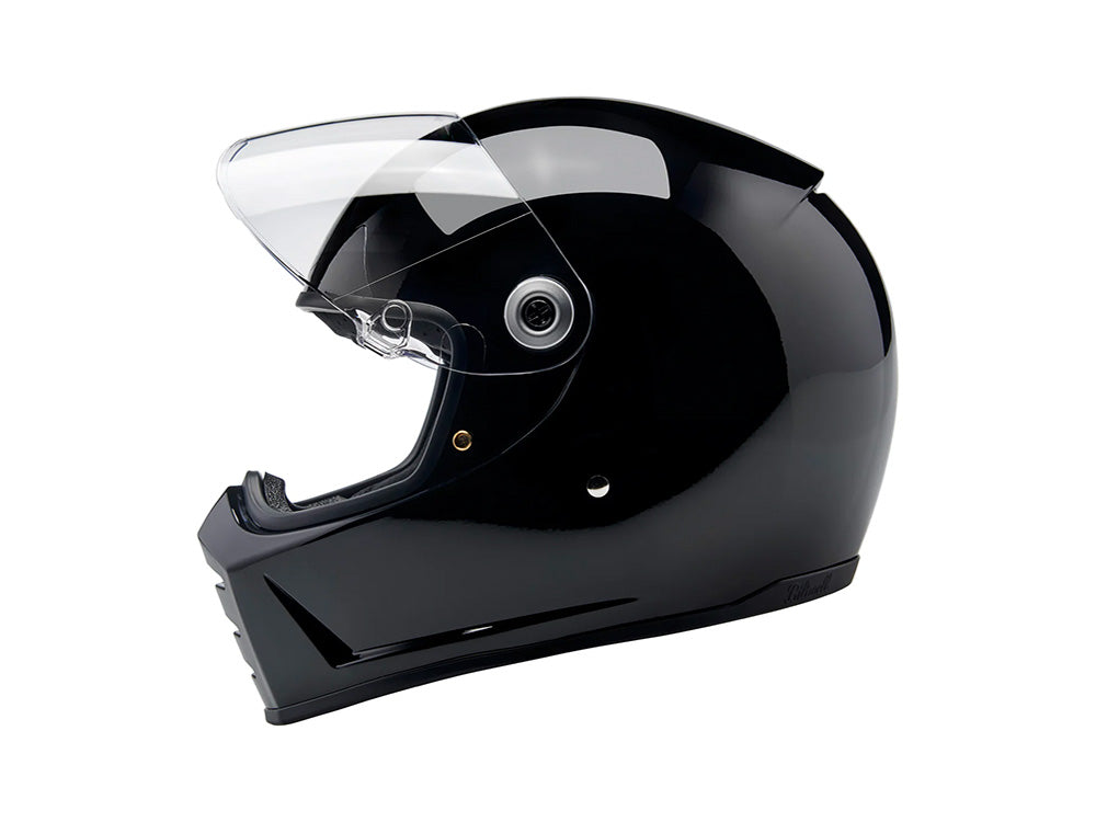 Lane Splitter Helmet - Gloss Black. Size Medium with ECE R22.06 Compliance