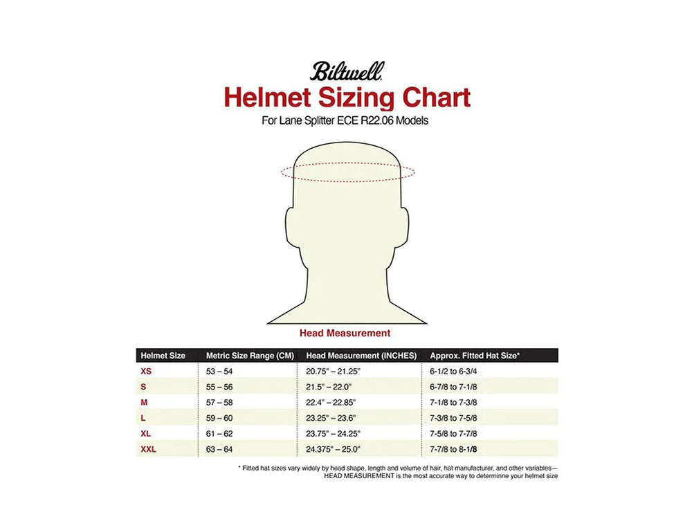 Lane Splitter Helmet - Gloss White. Size Small with ECE R22.06 Compliance