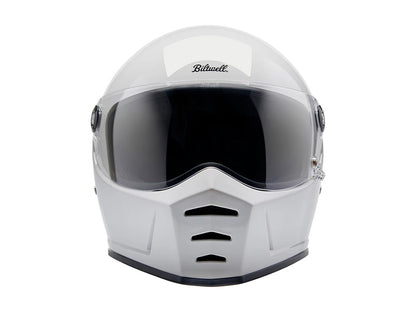 Lane Splitter Helmet - Gloss White. Size X-Large with ECE R22.06 Compliance