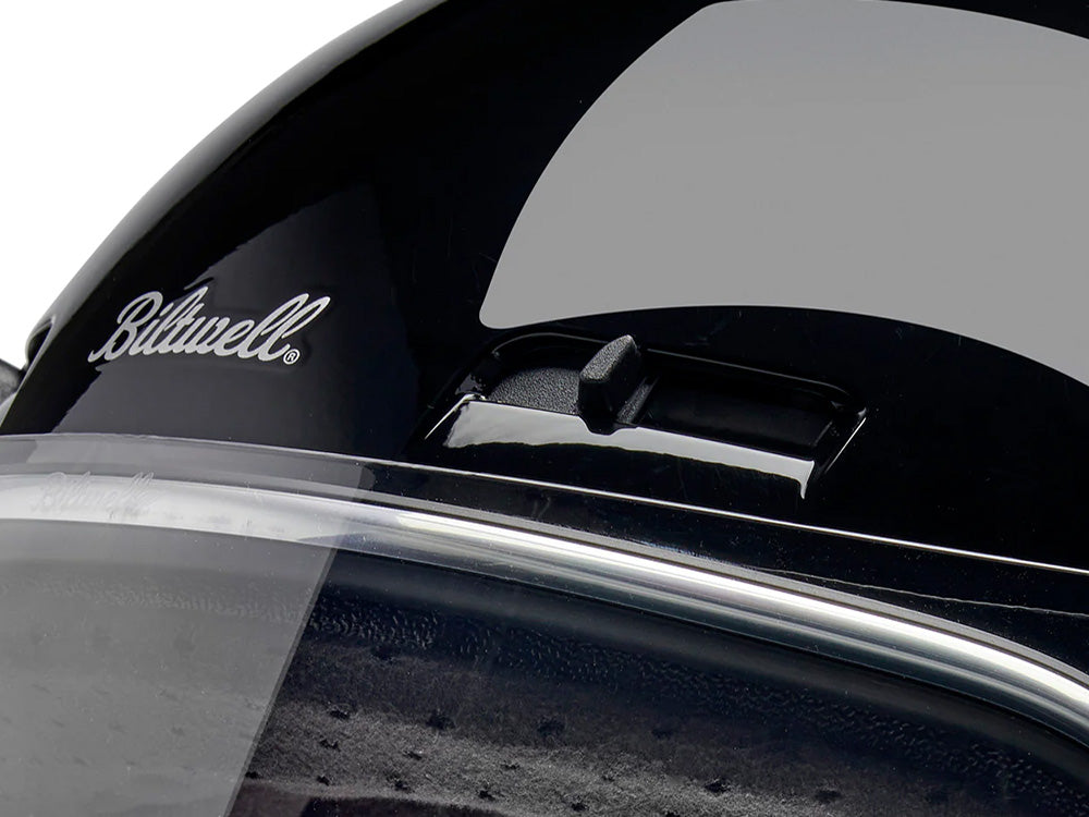 Gringo SV Helmet - Gloss Black. Size Medium with ECE R22.06 Compliance