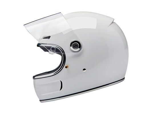 Gringo SV Helmet - Gloss White. Size Small with ECE R22.06 Compliance