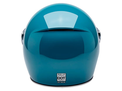 Gringo SV Helmet - Gloss Atlantic Teal. Size Medium with ECE R22.06 Compliance