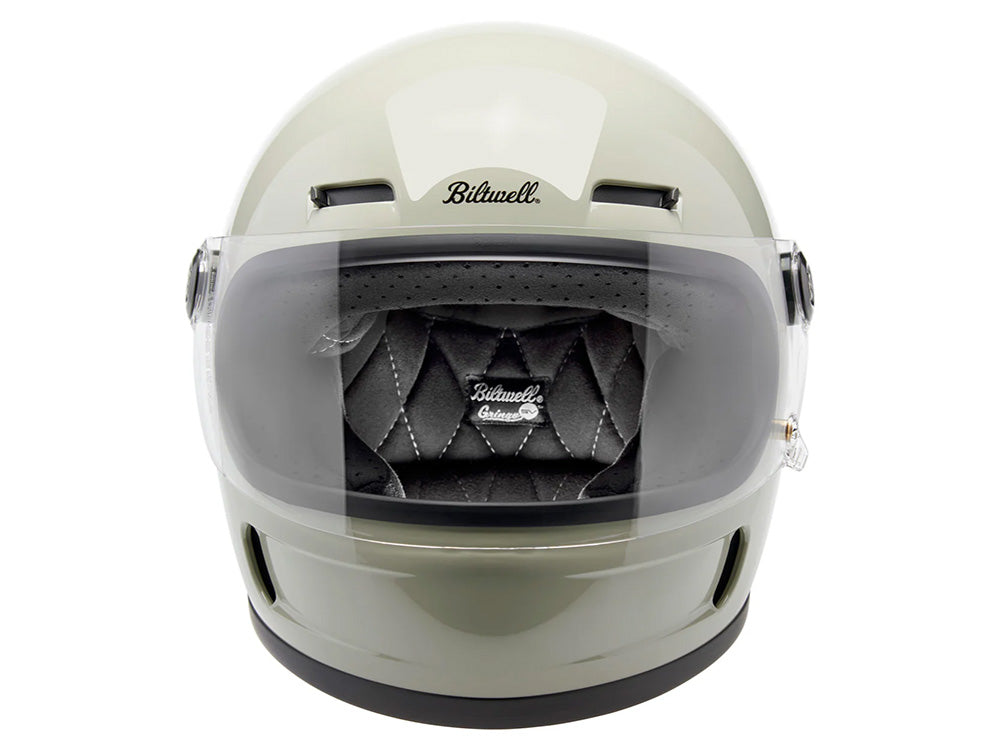 Gringo SV Helmet - Gloss Chalk Grey. Size X-Large with ECE R22.06 Compliance