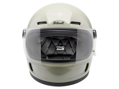 Gringo SV Helmet - Gloss Chalk Grey. Size X-Large with ECE R22.06 Compliance
