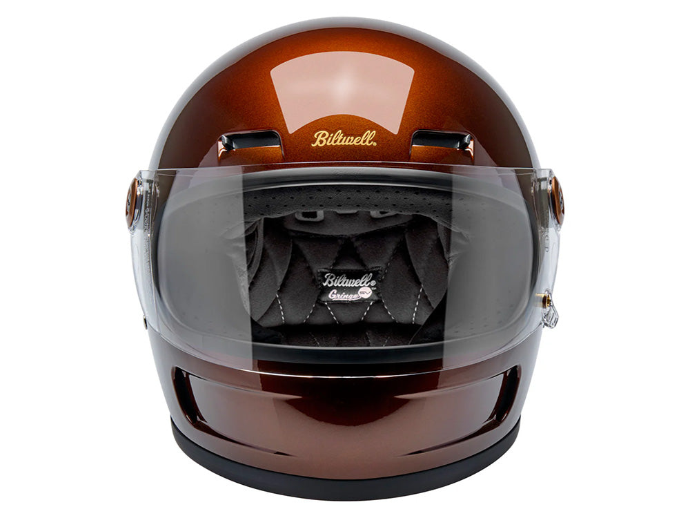 Gringo SV Helmet - Metallic Whiskey. Size Medium with ECE R22.06 Compliance
