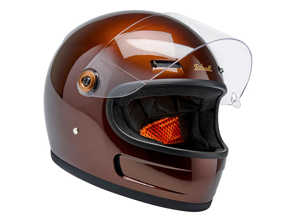 Gringo SV Helmet - Metallic Whiskey. Size Medium with ECE R22.06 Compliance