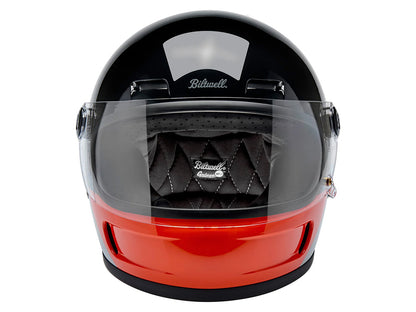 Gringo SV Helmet - Intersection Black, Orange & Grey. Size Small with ECE R22.06 Compliance