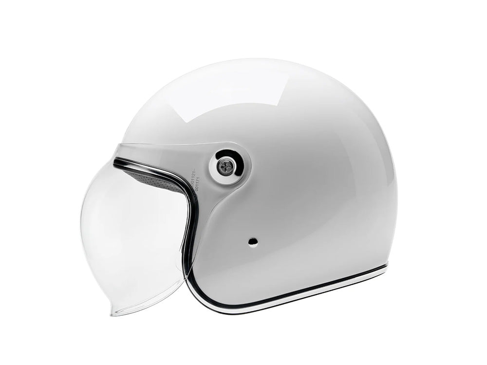 Tahoe Open Face Helmet - Gloss White. Size X-Large with ECE R22.06 Compliance